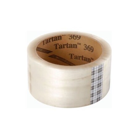 3M 3M Tartan 369 Carton Sealing Tape 2" x 55 Yds. 1.6 Mil Clear 7010373410